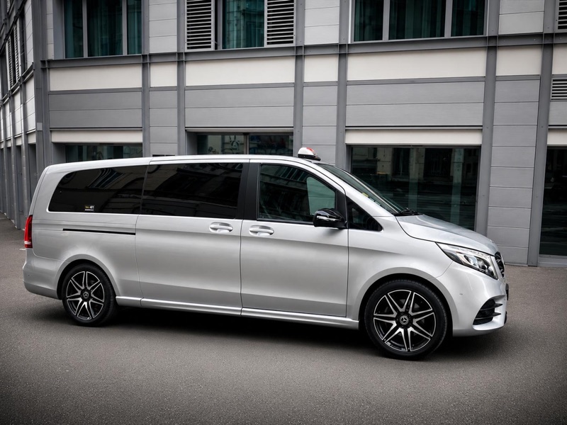 Mercedes Classe V — flotte 7 passagers Taxi Julien